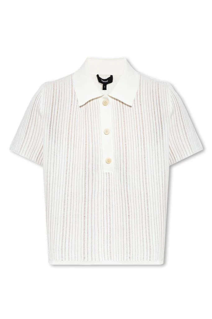 商品Theory|Relaxed-fitting polo shirt,价格¥2621,第1张图片