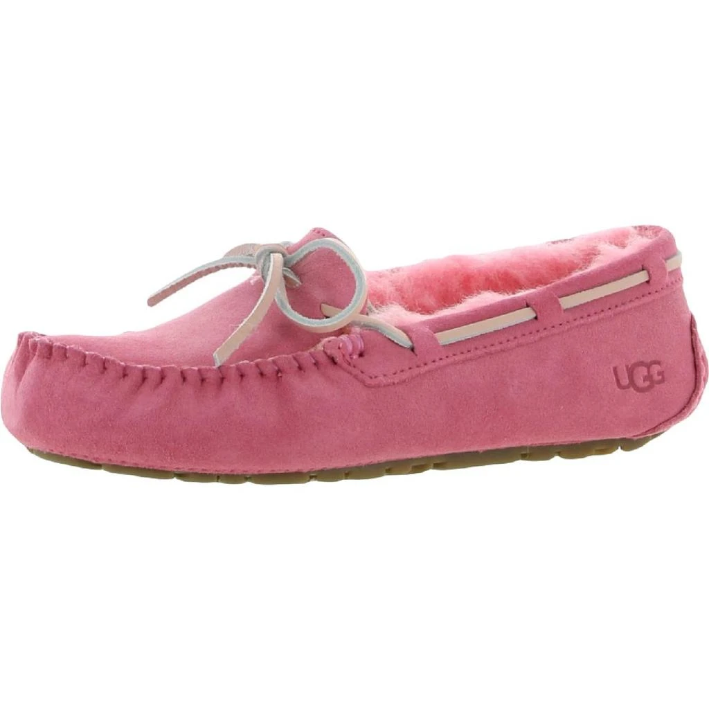 商品UGG|Ugg Dakota Women's Leather Wool Lined Slip On Moccasin Slippers,价格¥412,第4张图片详细描述