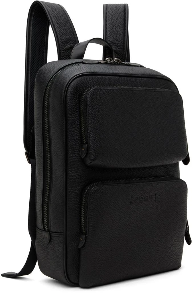 商品Coach|Black Gotham Backpack,价格¥2223,第2张图片详细描述