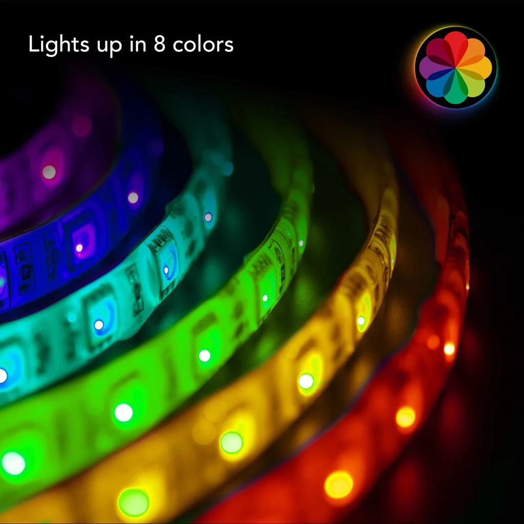 商品Tzumi|Tzumi LED Music Sound to Light Strip,价格¥159,第5张图片详细描述
