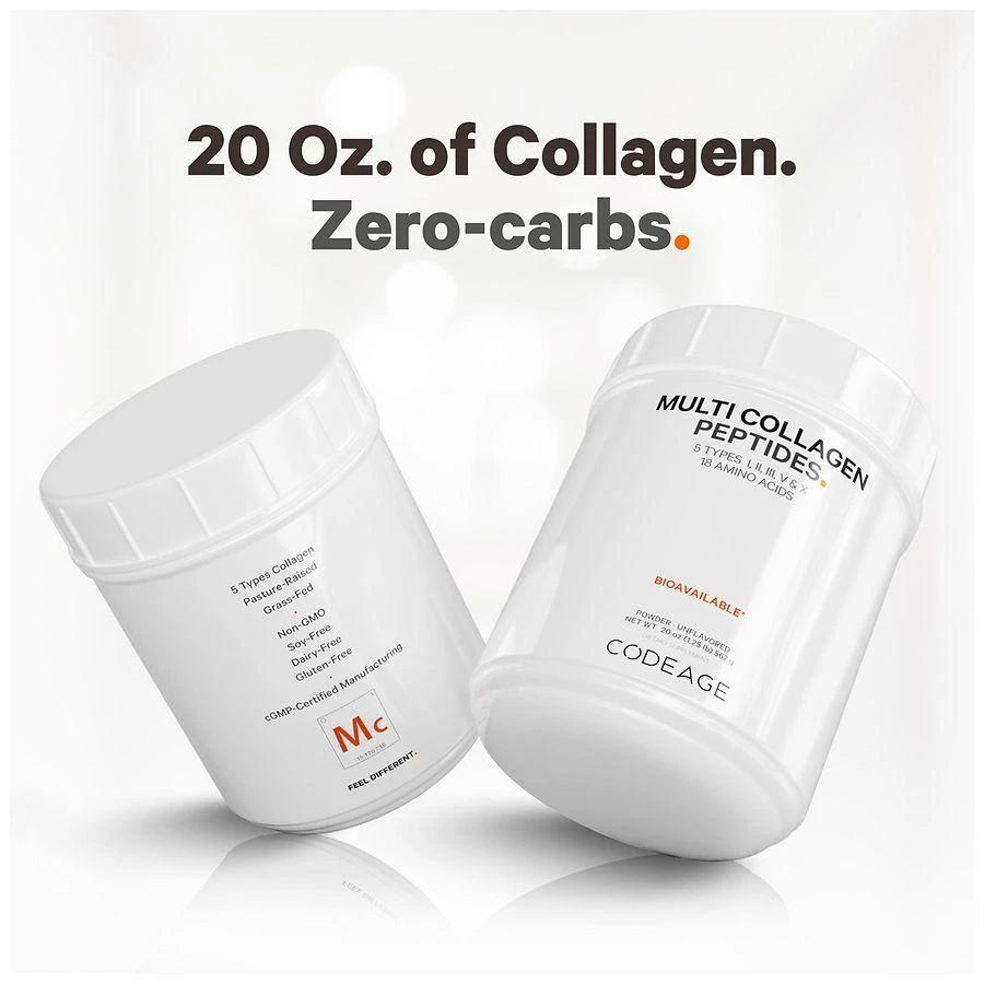 商品Codeage|Multi Collagen Protein Powder Peptides Unflavored,价格¥298,第2张图片详细描述