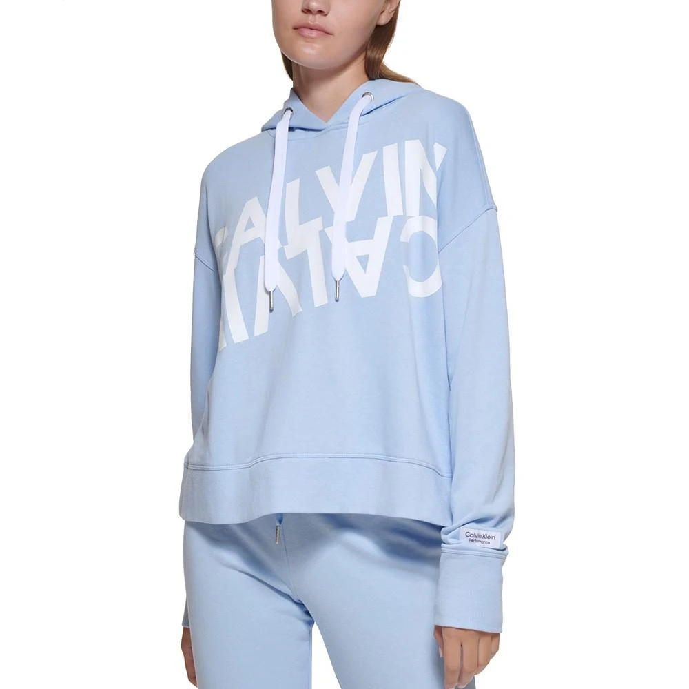 商品Calvin Klein|Fleece Mirror Logo Hoodie,价格¥223,第1张图片