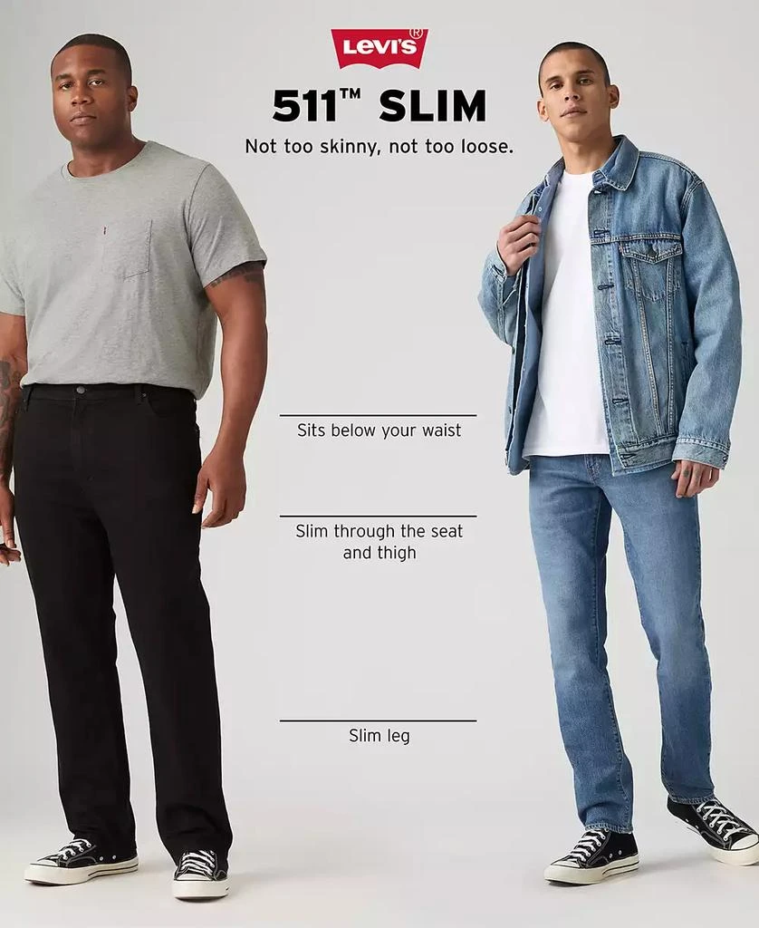 Levi's® Men's 511 Slim-Fit Jeans 男士李维斯修身裁剪511牛仔裤 商品