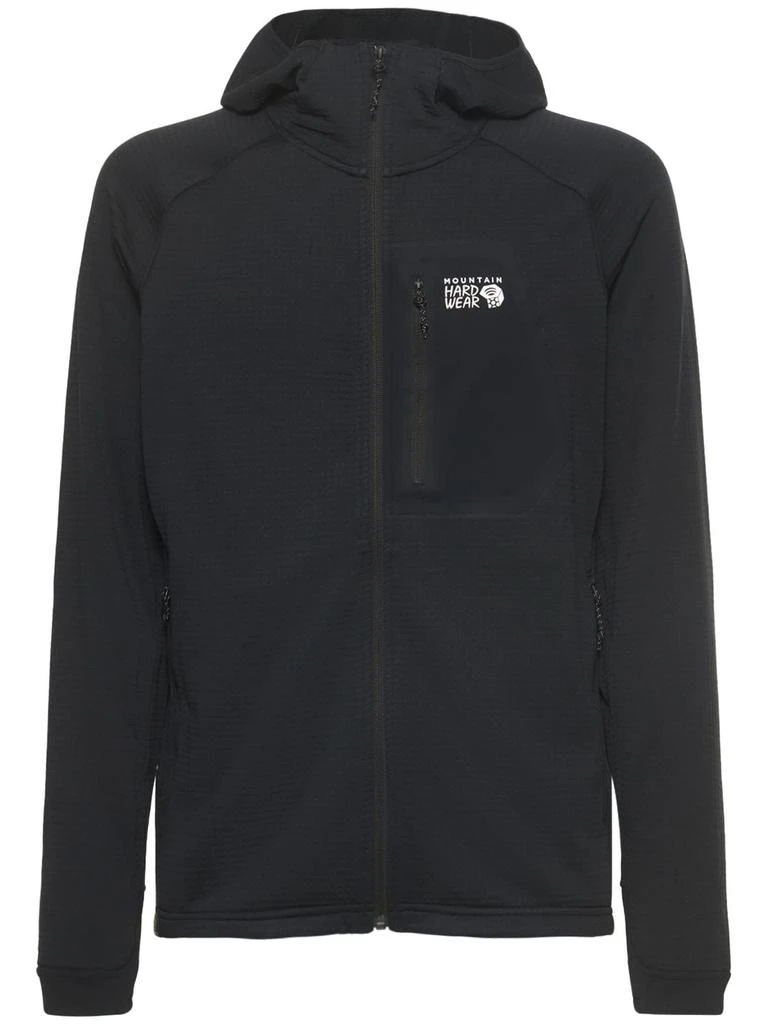 商品Mountain Hardwear|Polartec Power Grid Recycled Zip Hoodie,价格¥922,第1张图片