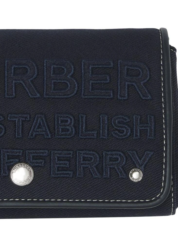 商品Burberry|Small horseferry linen cotton crossbody bag,价格¥8740,第2张图片详细描述