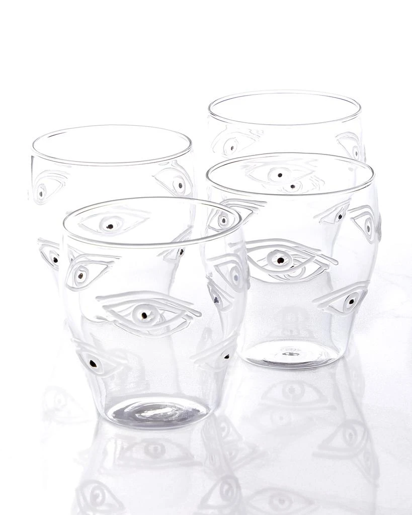 商品Jonathan Adler|Oculus Glasses, Set of 4,价格¥582,第3张图片详细描述