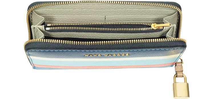 商品Marc Jacobs|Marc Jacobs The Grind Colorblocked Leather Continental Wallet,价格¥1079,第4张图片详细描述