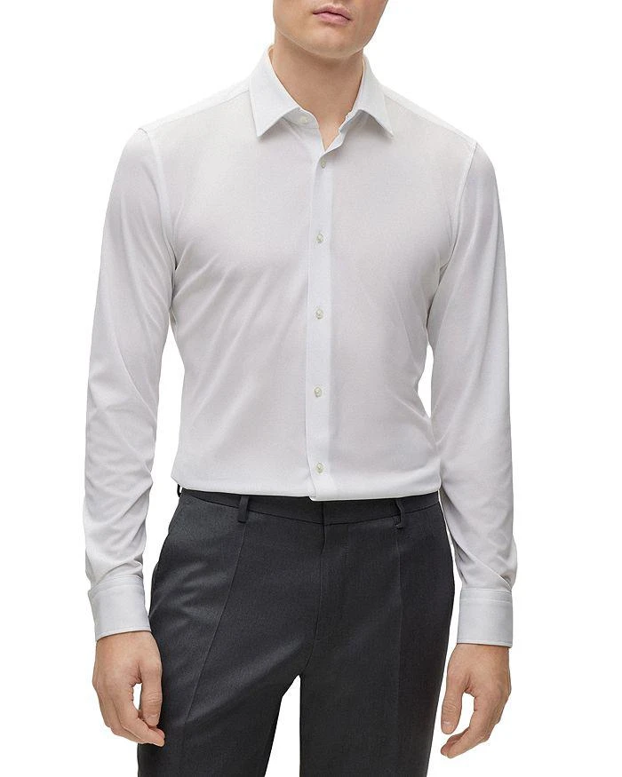 商品Hugo Boss|Hank Kent Slim Fit Long Sleeve Shirt,价格¥445,第1张图片