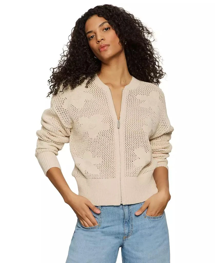 商品Sanctuary|Women's Cotton Flower Pop Open-Stitch Jacket,价格¥463,第3张图片详细描述