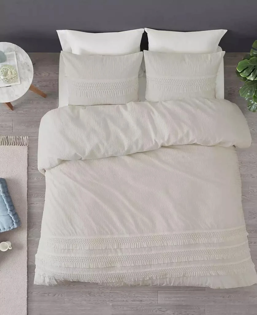 Amaya Seersucker 3-Pc. Comforter Set 商品