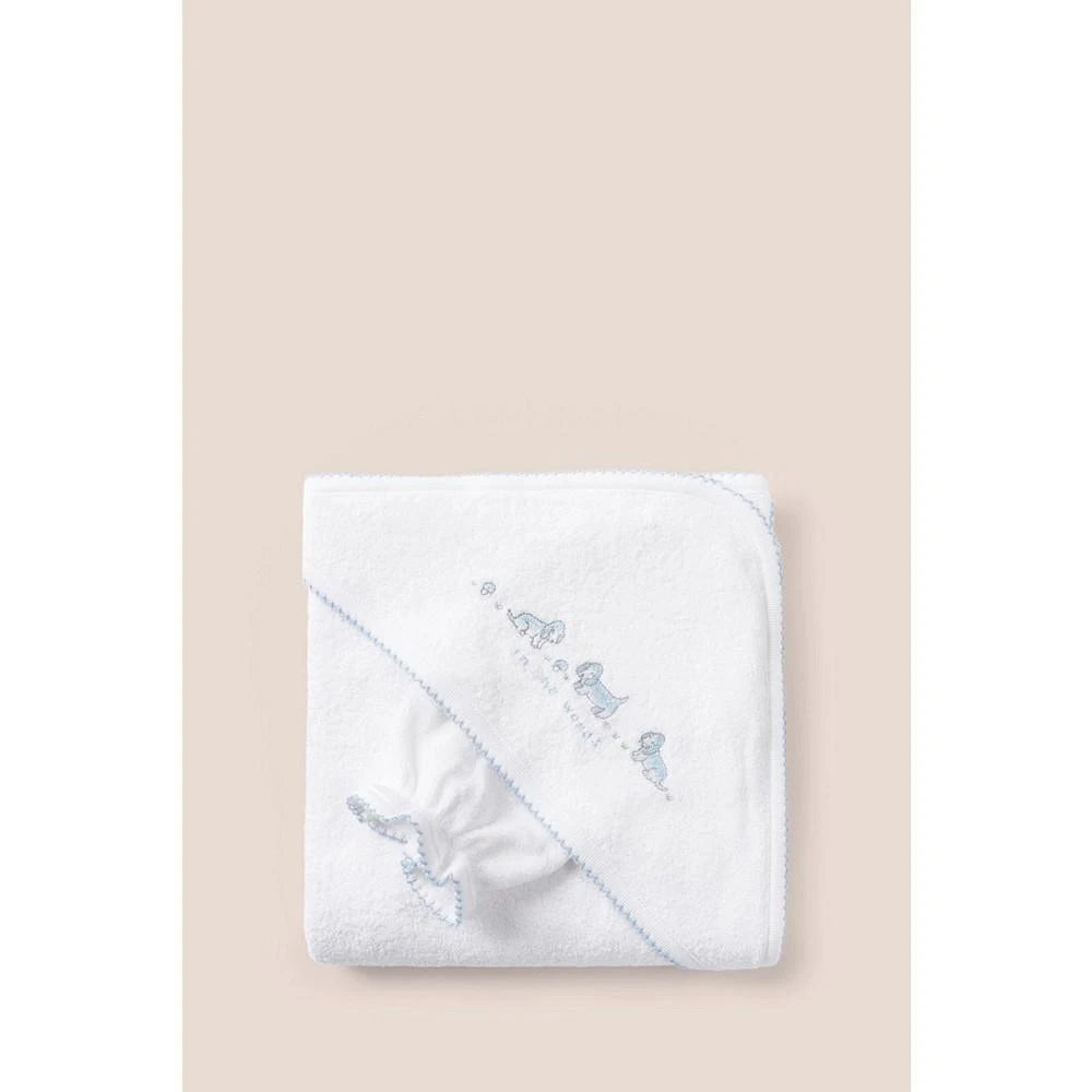 商品babycottons|In The Woods Softest Towel & Mitten Made Of Premium Peruvian Pima Cotton for Infants,价格¥358,第1张图片