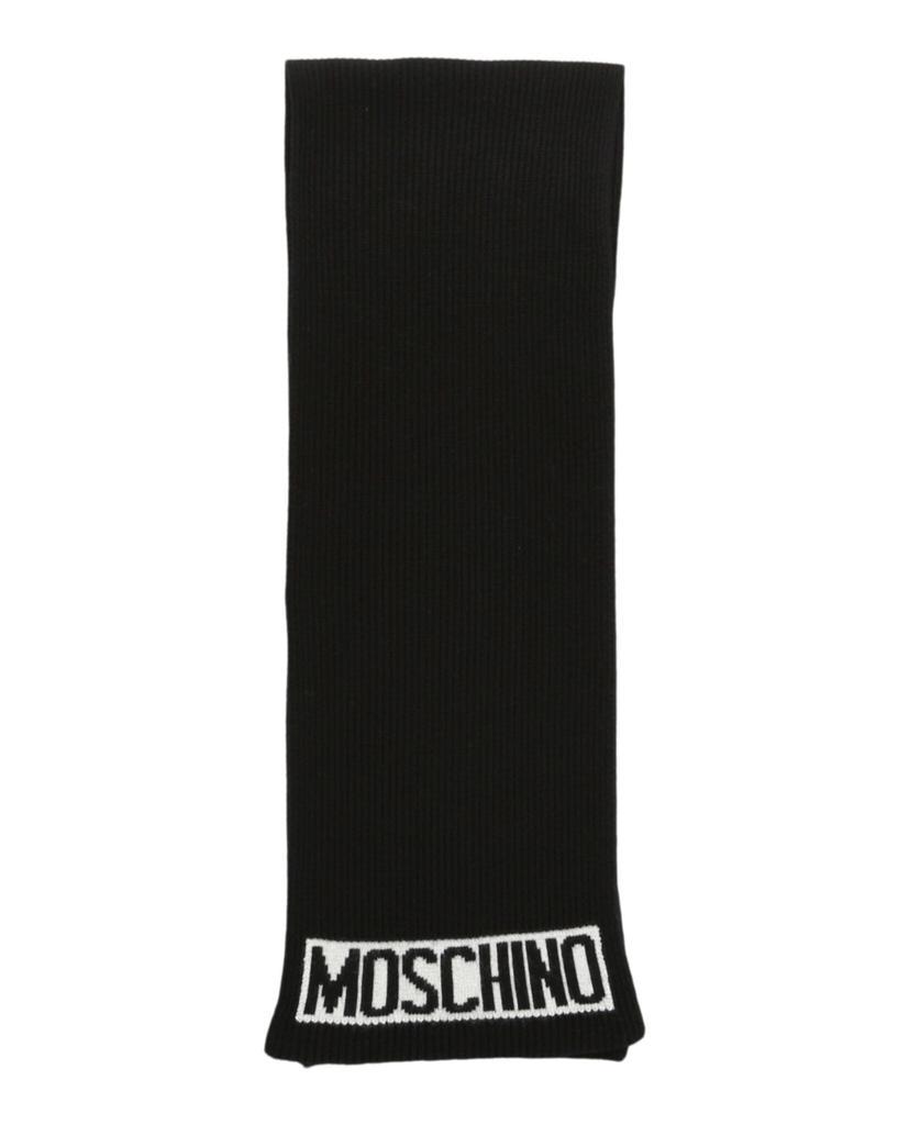 商品Moschino|Logo Wool Scarf,价格¥725,第1张图片