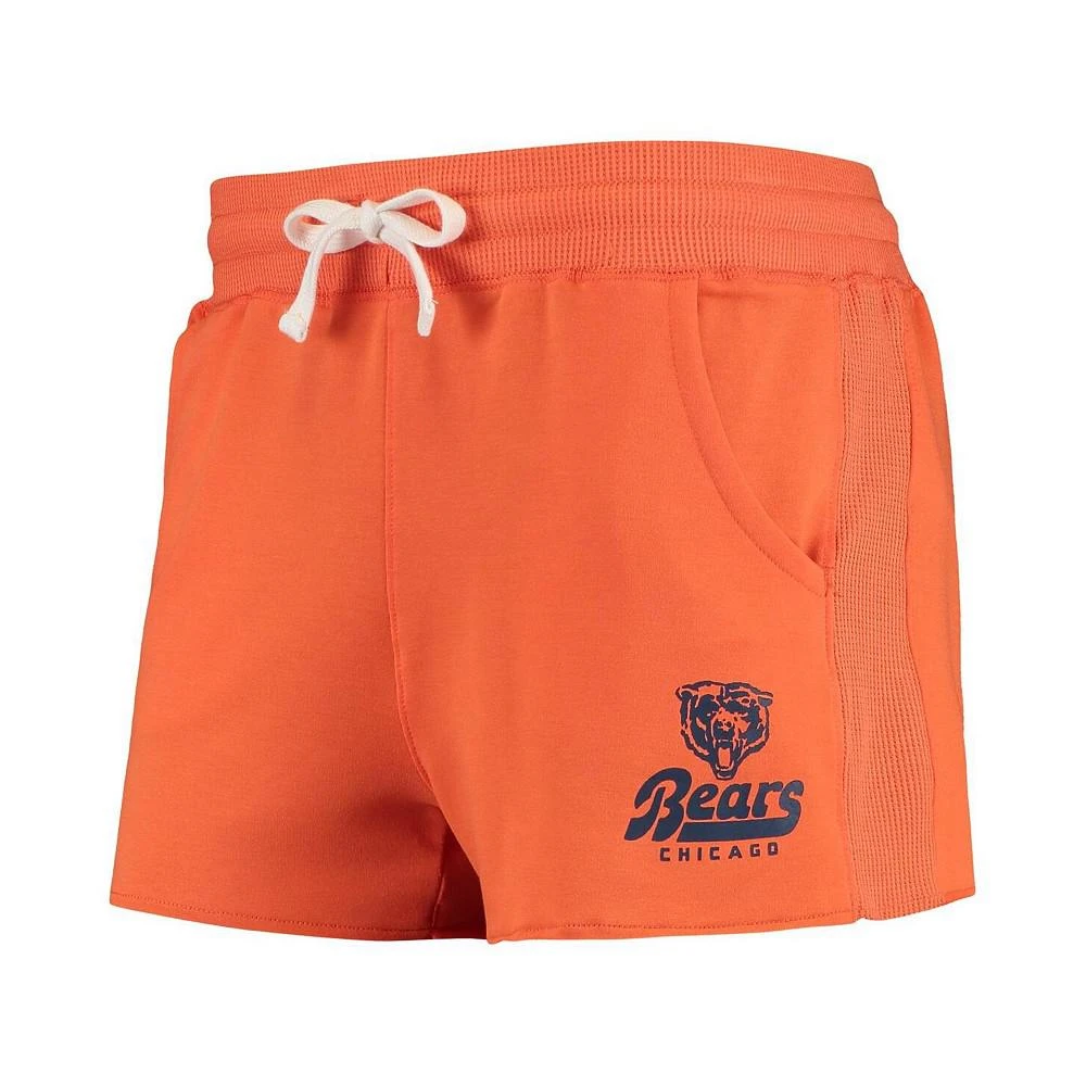 商品Junk Food|Women's Orange Chicago Bears Tri-Blend Shorts,价格¥262,第2张图片详细描述