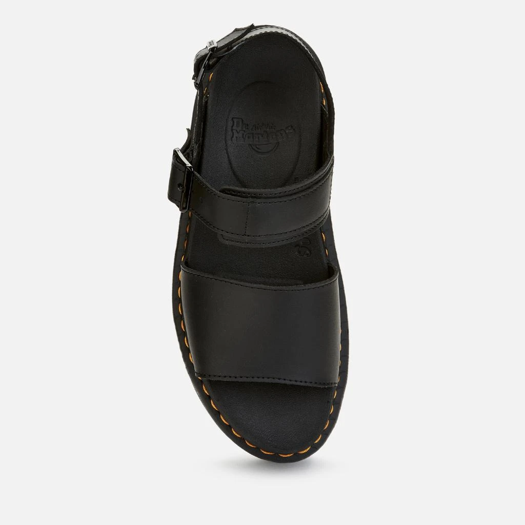 商品Dr. Martens|Dr. Martens Women's Voss Quad Double Strap Sandals - Black,价格¥764,第3张图片详细描述