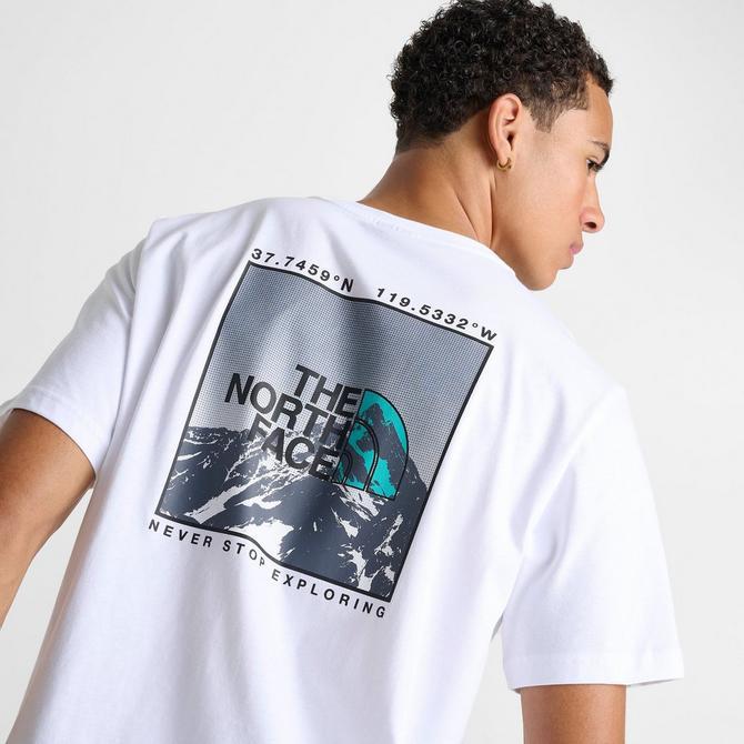 【THE NORTH FACE】新作 Mountain Sketch Tシャツ/FW 英国発 The North Face Mountain Sketch T-shirt - white (tnf white)