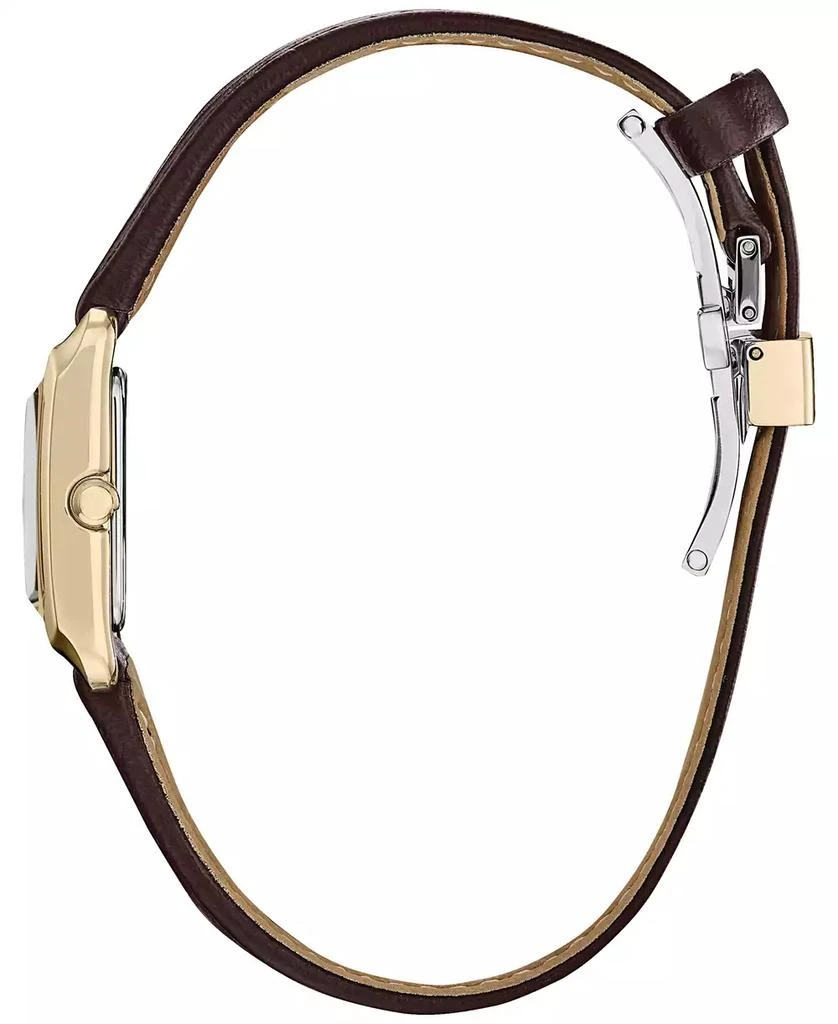 商品Citizen|Eco-Drive Women's Citizen L Bianca Brown Leather Strap Watch, 22x28mm,价格¥1454,第2张图片详细描述