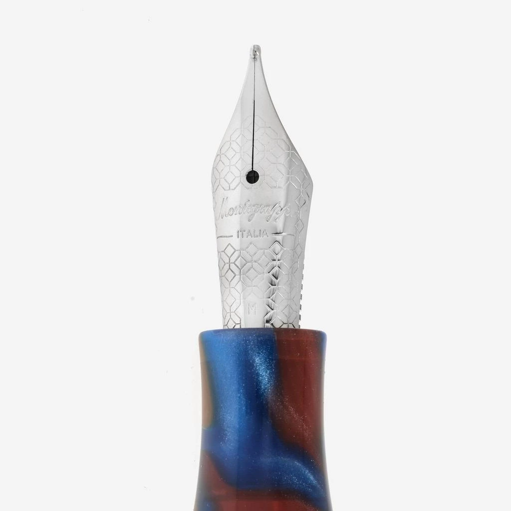 商品Montegrappa|Montegrappa Ducale Murano Astratto Resin Fountain Pen (M) ISDUR3IA,价格¥1161,第3张图片详细描述