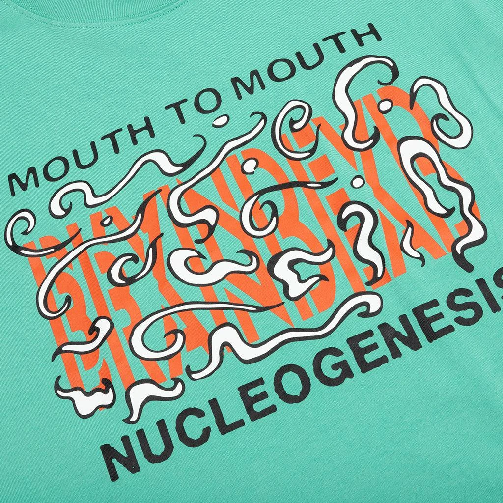 商品Brain Dead|Brain Dead Nucleogenesis T-Shirt - Putty Green,价格¥206,第3张图片详细描述