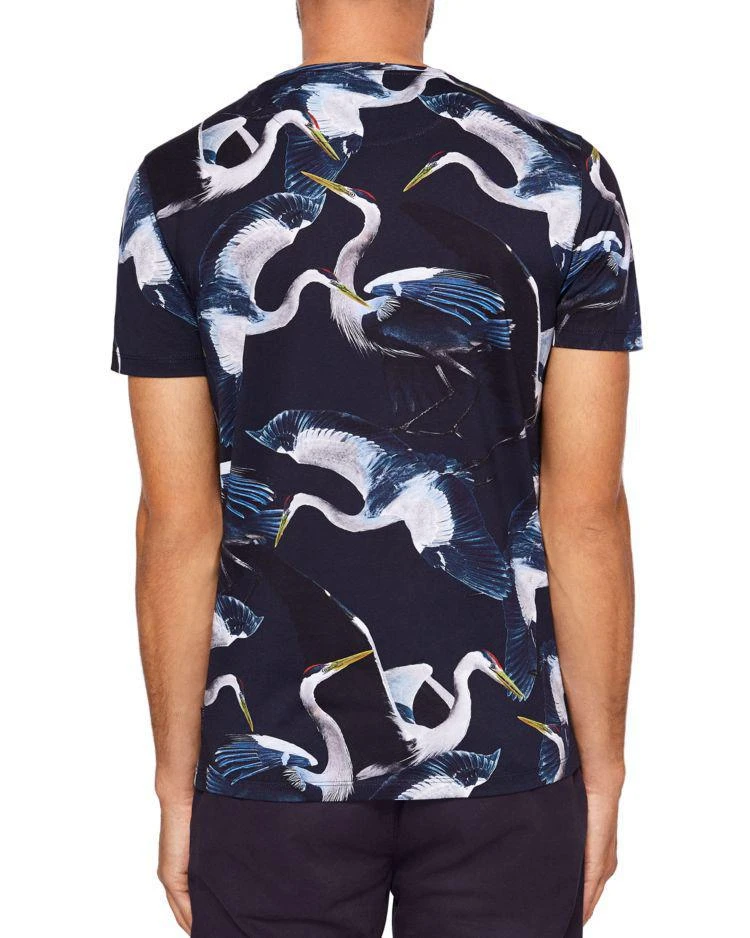 商品Ted Baker London|Ted Baker Gromet Bird Print Tee,价格¥437,第2张图片详细描述