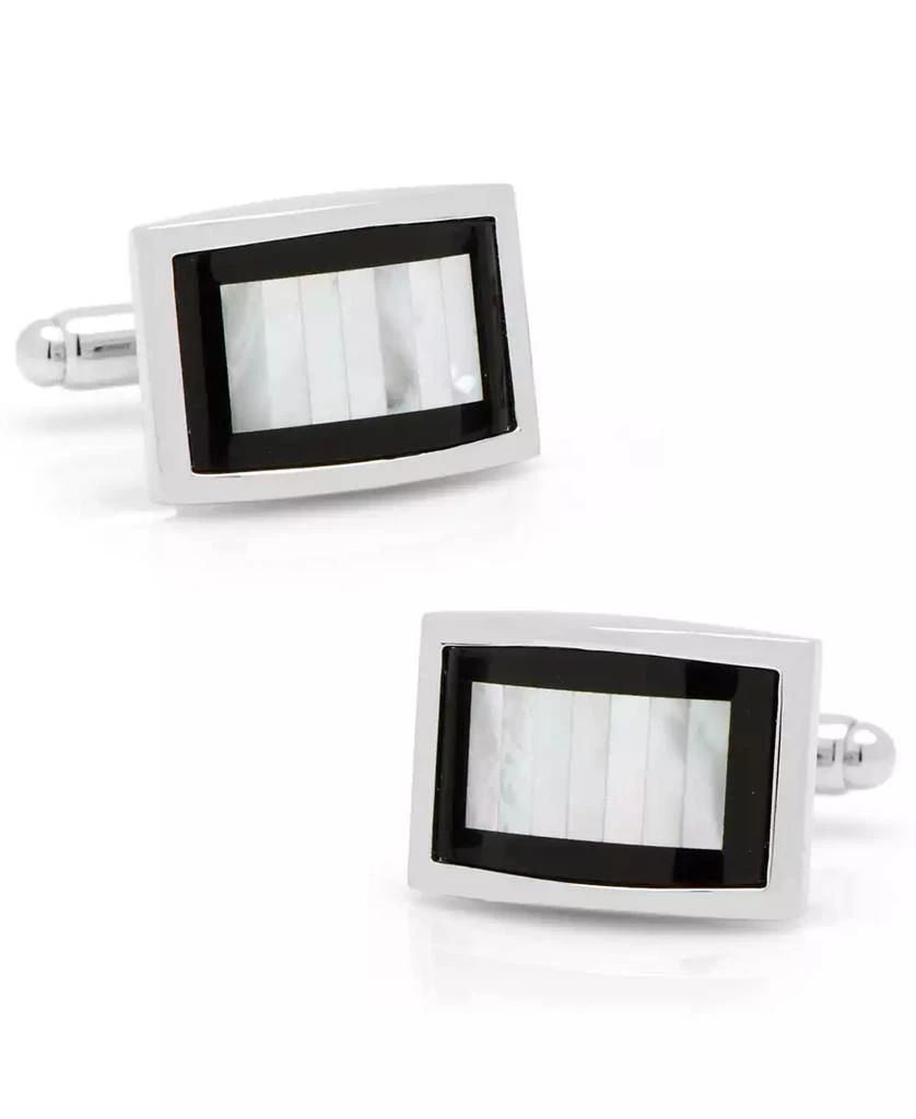 商品Cufflinks Inc.|Onyx and Mother of Pearl Key Cufflinks,价格¥676,第1张图片