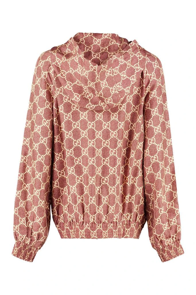 商品Gucci|Gucci GG Supreme Hooded Jacket,价格¥9612,第2张图片详细描述