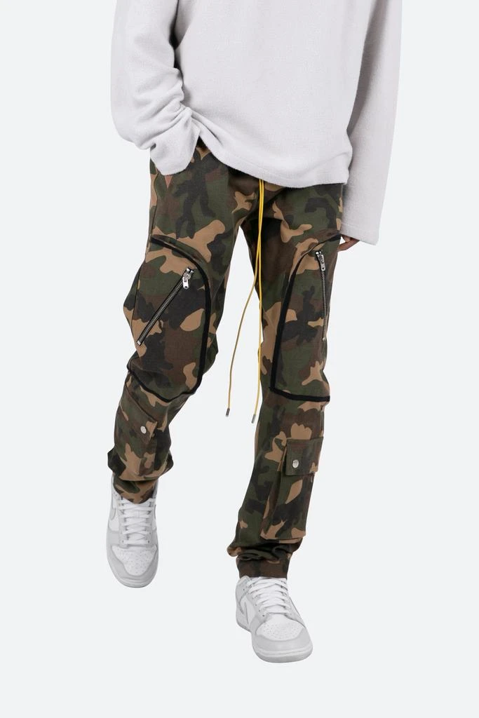 Contrast Taped Cargo Pants - Camo 商品