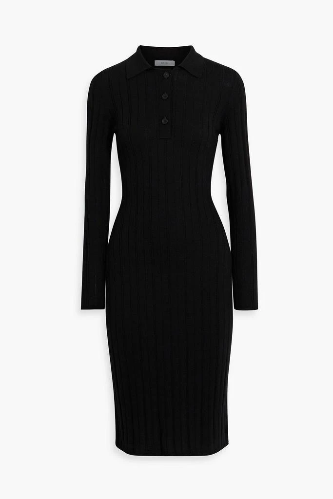 商品IRIS & INK|Rae ribbed merino wool dress,价格¥668,第1张图片