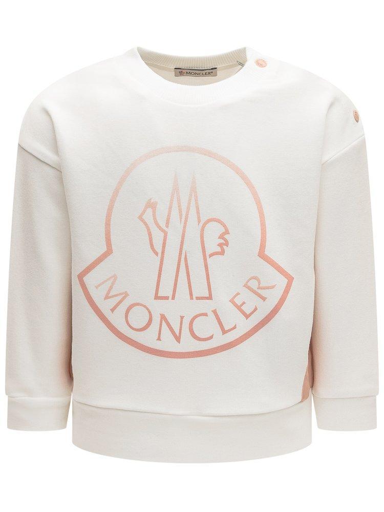 商品Moncler|Moncler Enfant Logo Printed Crewneck T-Shirt,价格¥828,第1张图片