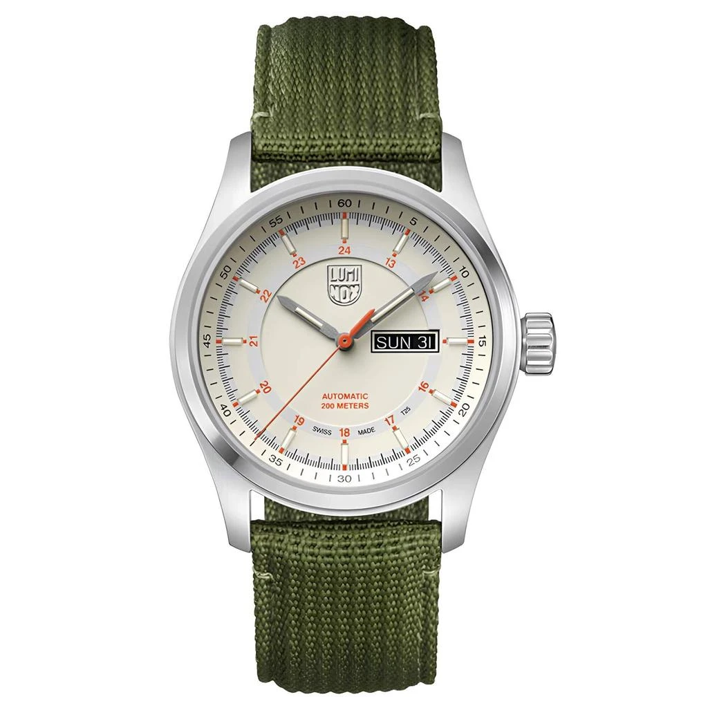 商品Luminox|Luminox Men's Automatic Watch - Atacama Field Power Reserve Off-White Dial | 1907.NF,价格¥5472,第1张图片