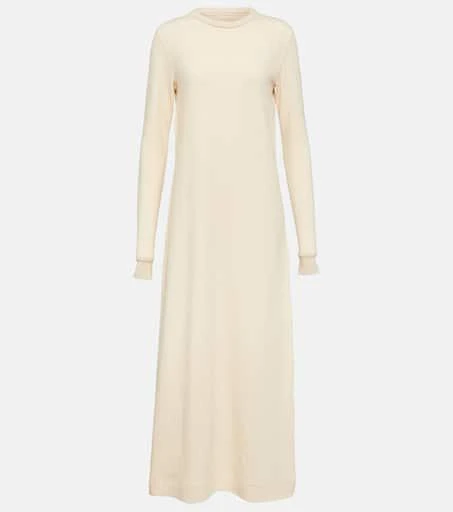 商品Jil Sander|羊毛与棉质中长连衣裙,价格¥5631,第1张图片