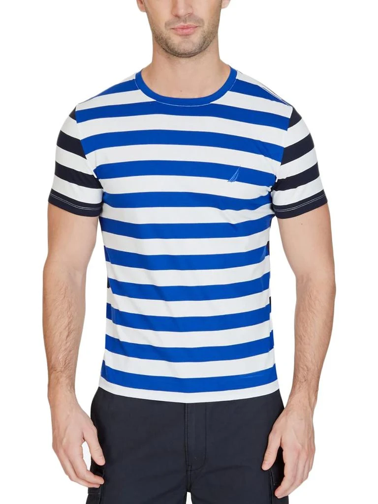 商品Nautica|Mens Cotton Striped T-Shirt,价格¥175,第1张图片