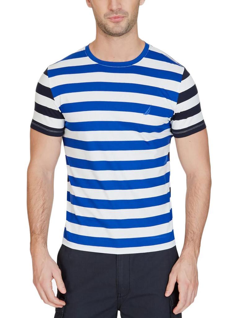 商品Nautica|Mens Cotton Striped T-Shirt,价格¥156,第1张图片