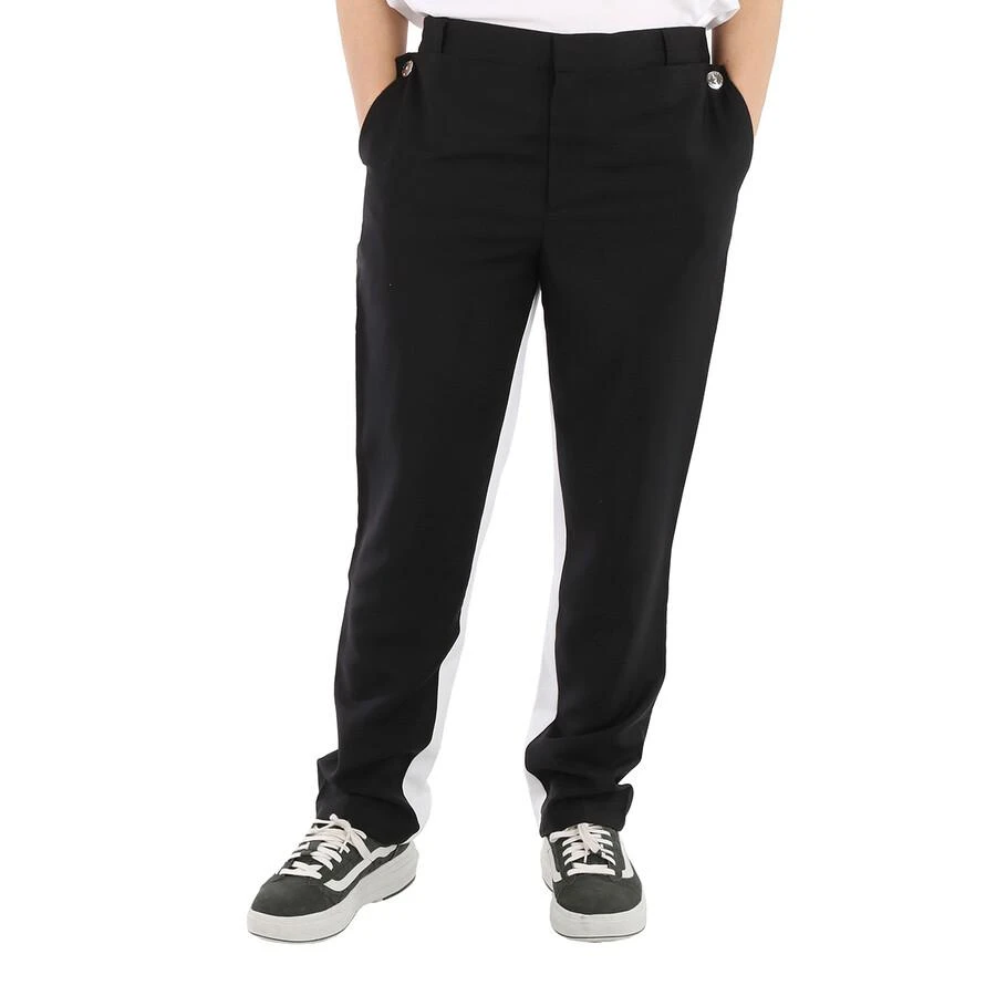 商品Burberry|Men's Logo Print Two Tone Wool Mohair Trousers,价格¥1422,第1张图片