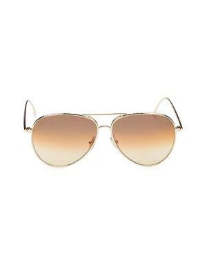 商品Victoria Beckham|62MM Aviator Sunglasses,价格¥450,第1张图片