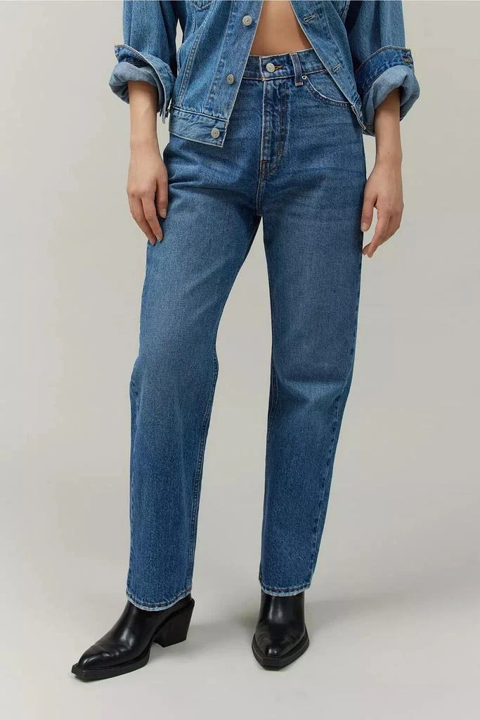 商品BDG|BDG High-Waisted Straight-Leg Cowboy Jean,价格¥315,第2张图片详细描述