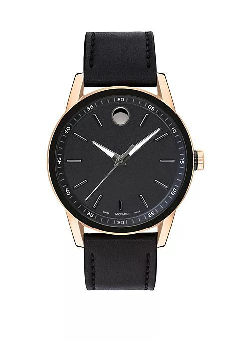 商品Movado|Rose Gold PVD Finished Stainless Steel Watch,价格¥5946,第1张图片