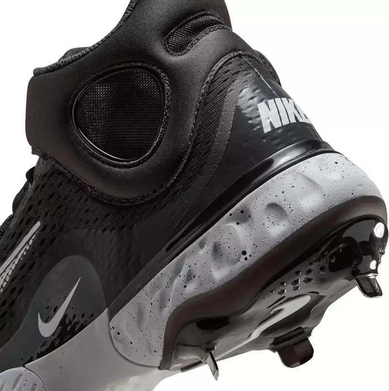 Nike Men's Alpha Huarache Elite 4 Mid Metal Baseball Cleats 商品