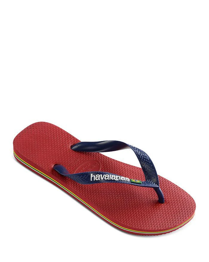 商品Havaianas|Men's Brazil Logo Flip-Flops,价格¥195,第1张图片