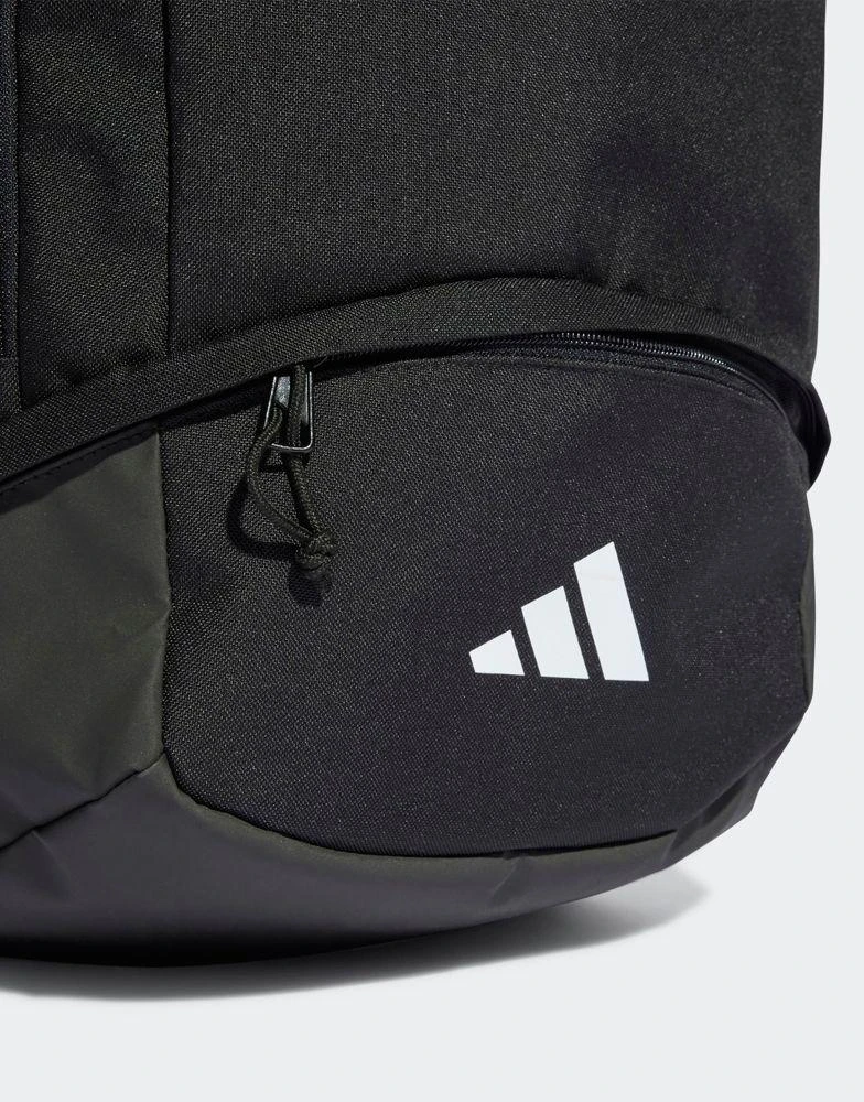 商品Adidas|adidas Football Tiro backpack in black and white,价格¥326,第3张图片详细描述