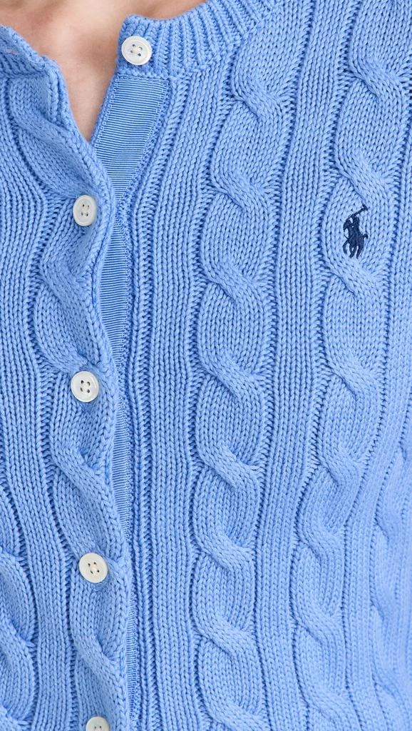 商品Ralph Lauren|Cotton Cable Long Sleeve Cardigan,价格¥1683,第5张图片详细描述