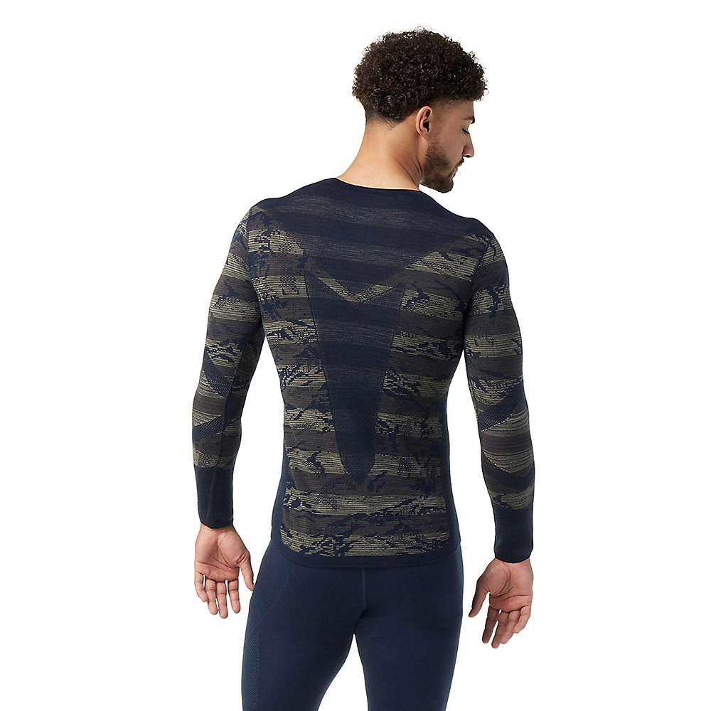 Smartwool Men's Intraknit Thermal Merino Pattern Base Layer Crew商品第2张图片规格展示