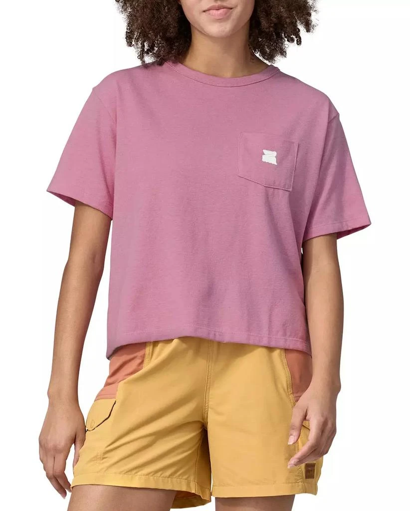 商品Patagonia|Patagonia Women's Channel Islands Pocket T-Shirt,价格¥264,第1张图片