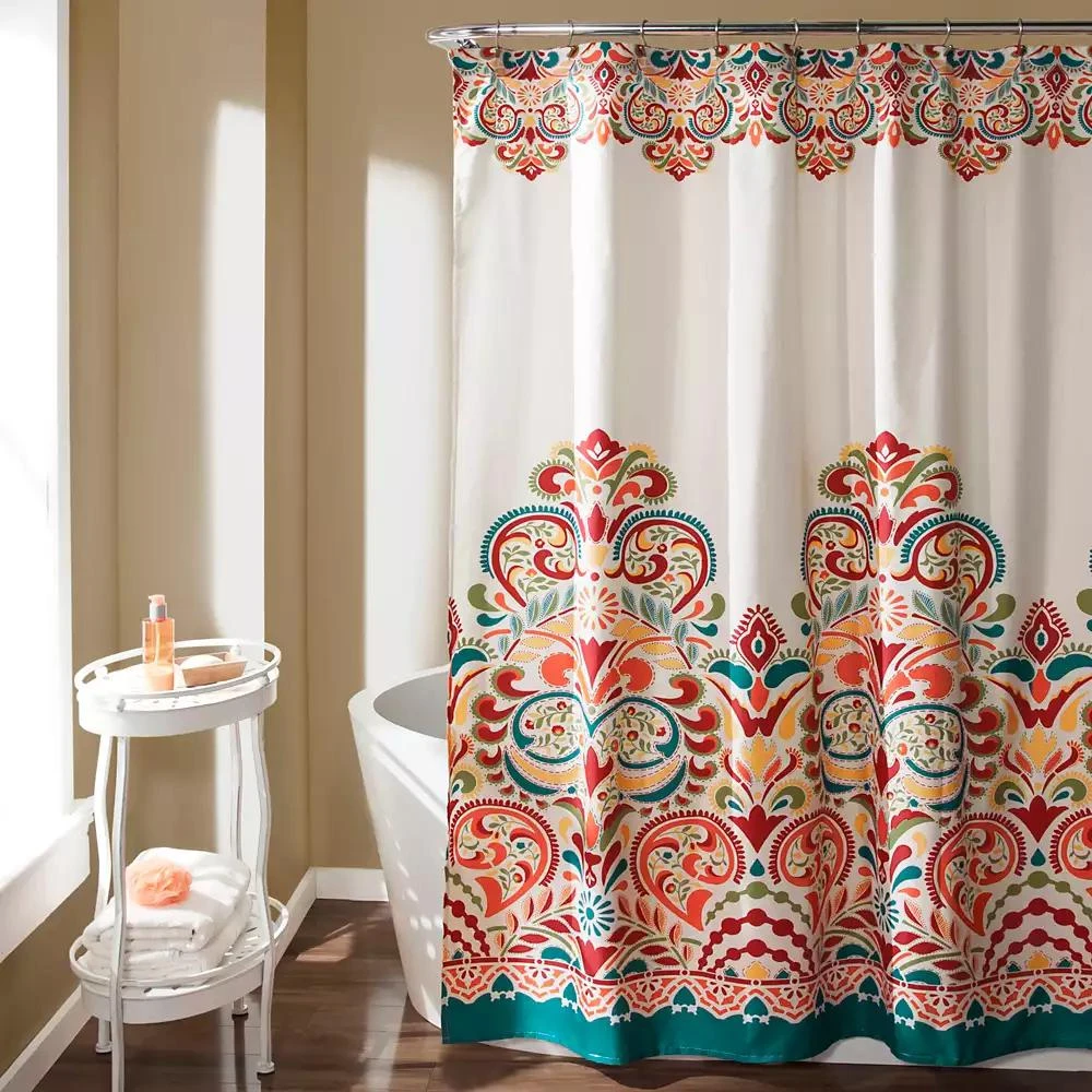 商品Lush Décor|Clara Bohemian Shower Curtain, 72" x 72",价格¥248,第1张图片