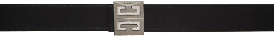 商品Givenchy|Black & Navy 4G Reversible Belt,价格¥2519,第1张图片
