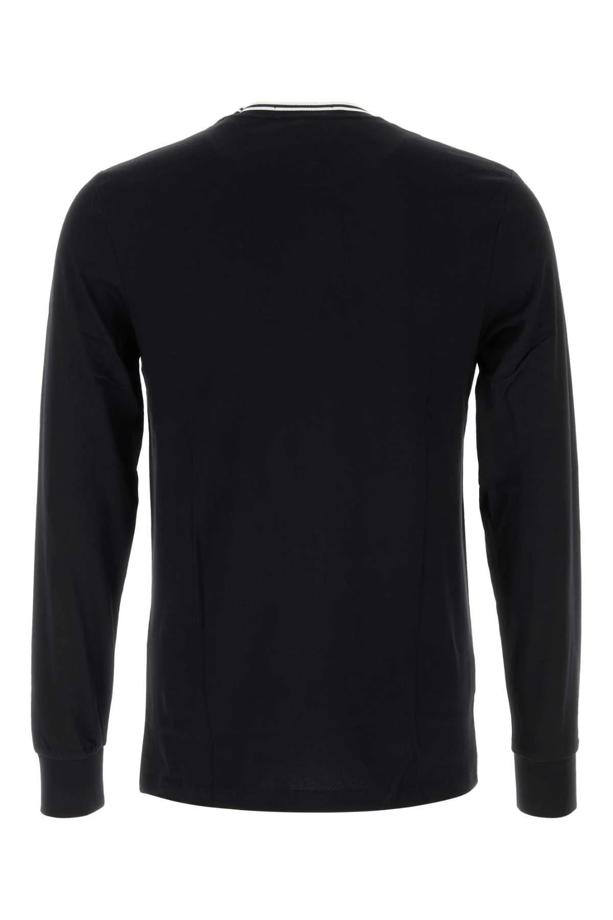 商品Fred Perry|Fred Perry 男士T恤 M9602102 黑色,价格¥902,第5张图片详细描述
