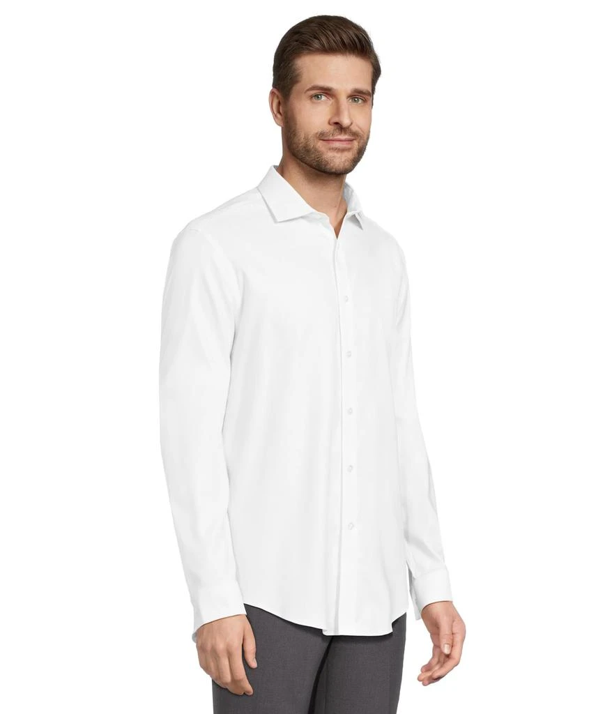 商品Calvin Klein|Dress Shirt Slim Fit Non Iron Stretch Solid,价格¥356,第2张图片详细描述