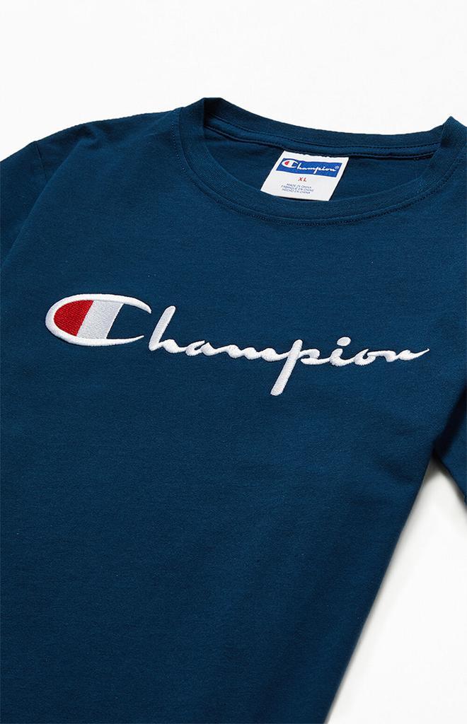 商品CHAMPION|Kids Script Logo T-Shirt,价格¥68,第4张图片详细描述