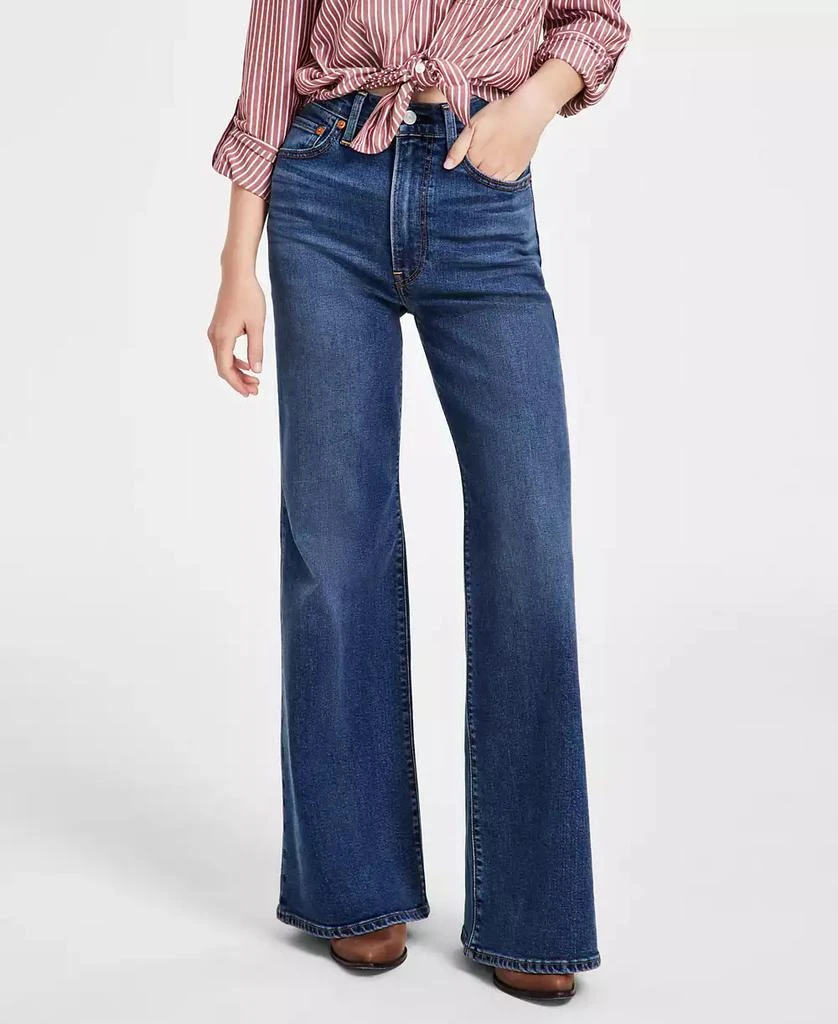 商品Levi's|Women's Ribcage Bell High-Rise Flare-Leg Jeans,价格¥417,第1张图片