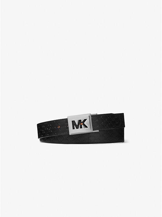 michael_kors | Reversible Logo Embossed Faux Leather Belt 299.61元 商品图片