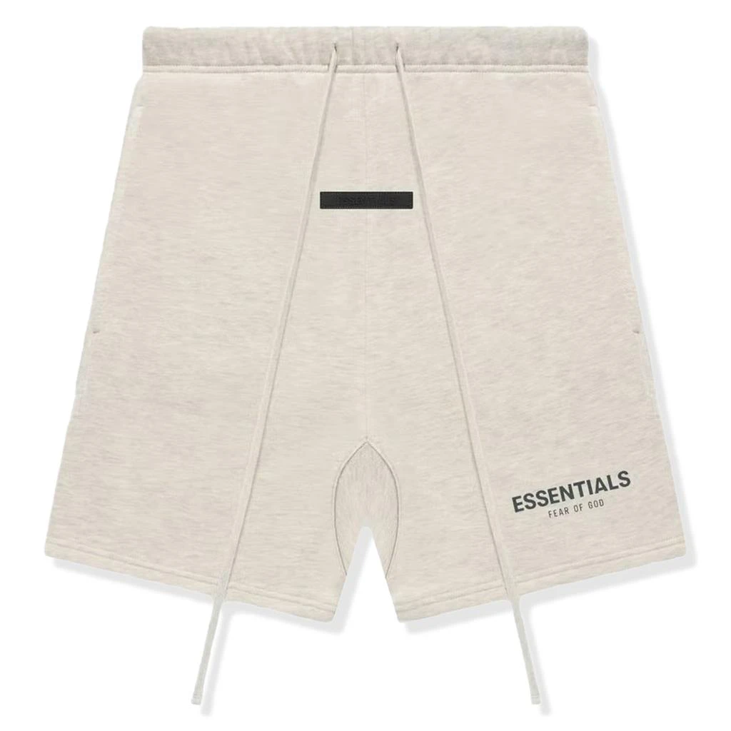 商品Essentials|Fear Of God Essentials Core Collection Light Heather Oatmeal Shorts,价格¥1607,第1张图片